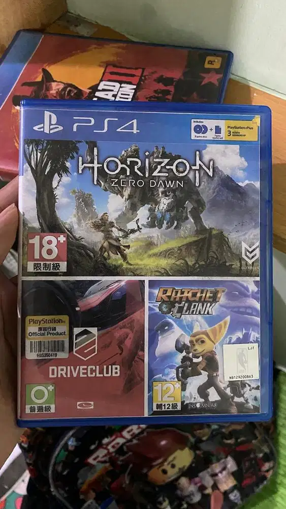 JUAL BD/KASET PS4 HORIZON ZERO DAWN ONLY