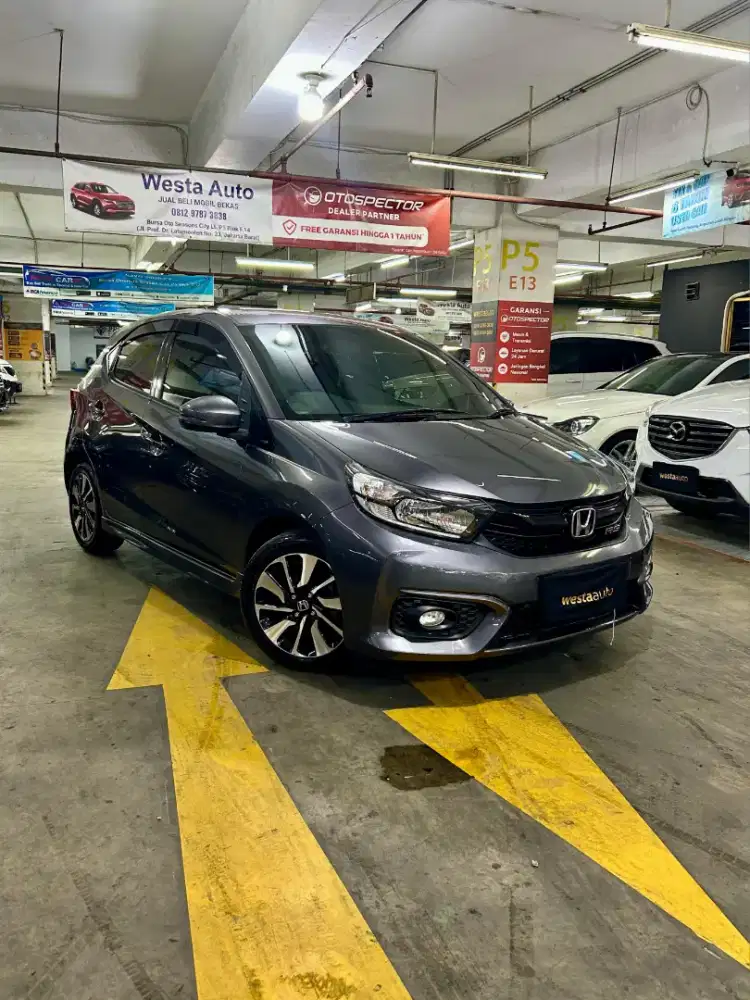 KM 44rb Honda Brio RS 1.2 CVT AT 2018 Matic 2019 Like New