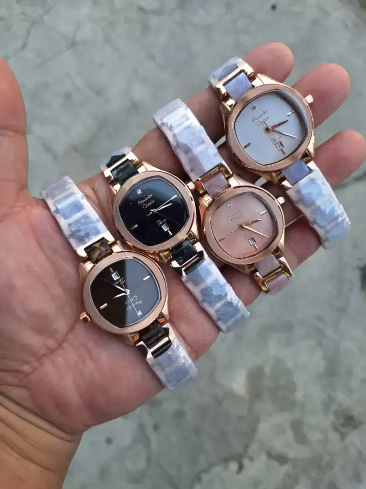 Jam tangan alexandre christie 2b82 original cantik banget