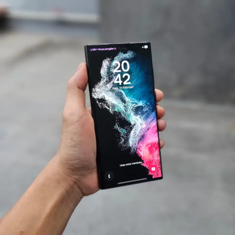 SAMSUNG GALAXY S22 ULTRA SEIN 5G 12/512 GB MINUS RINGAN FUNGSI NORMAL