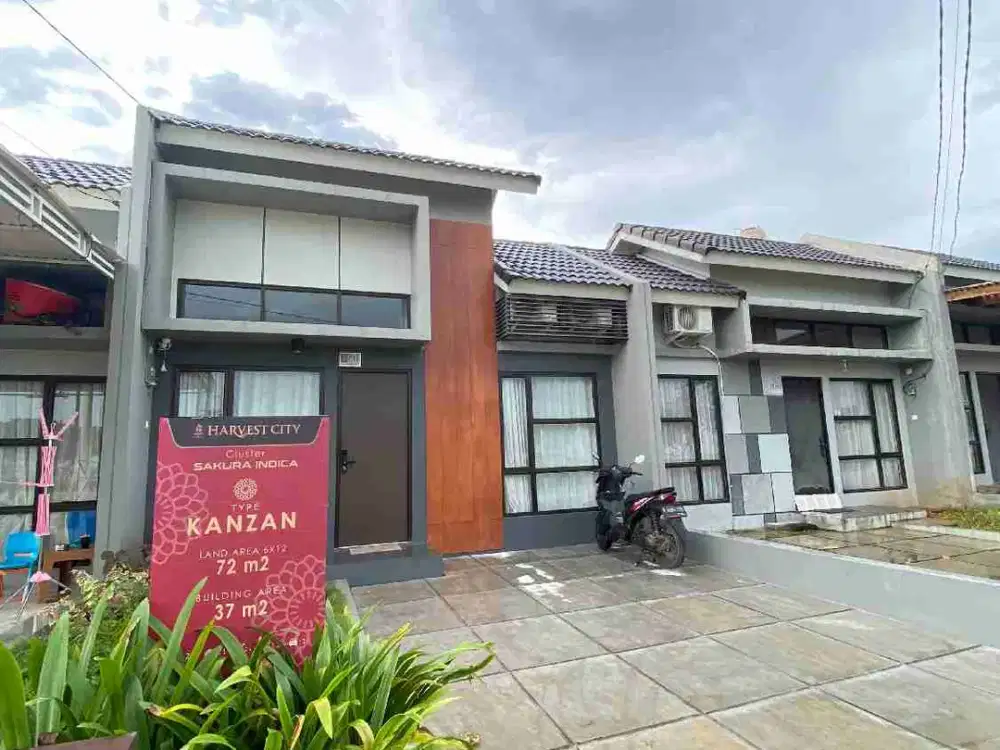 Rumah  1 lantai Sakura Indica, rumah minimalis ala Jepang