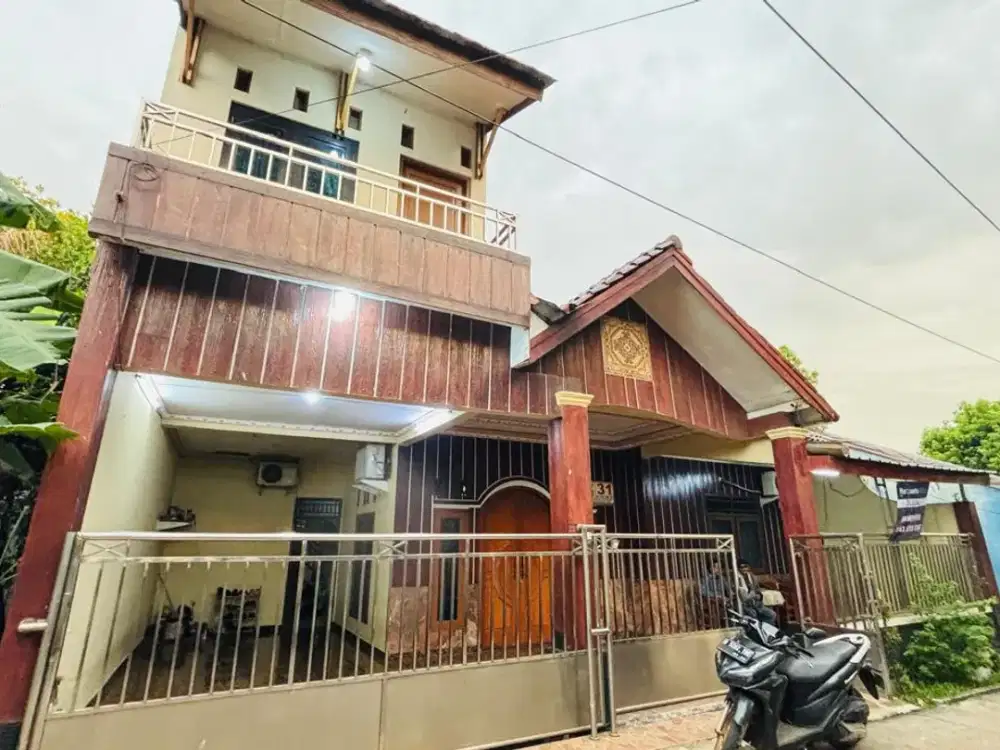 Rumah 1½ lantai di jatiluhur kec.jatiasih bekasi LT.187m shm garasi mobil