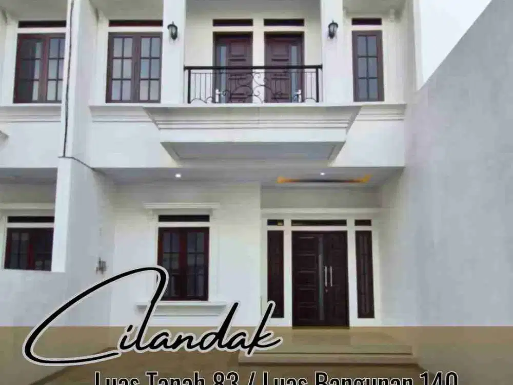 di jual rumah ready siap huni lokasi strategis di cilandak