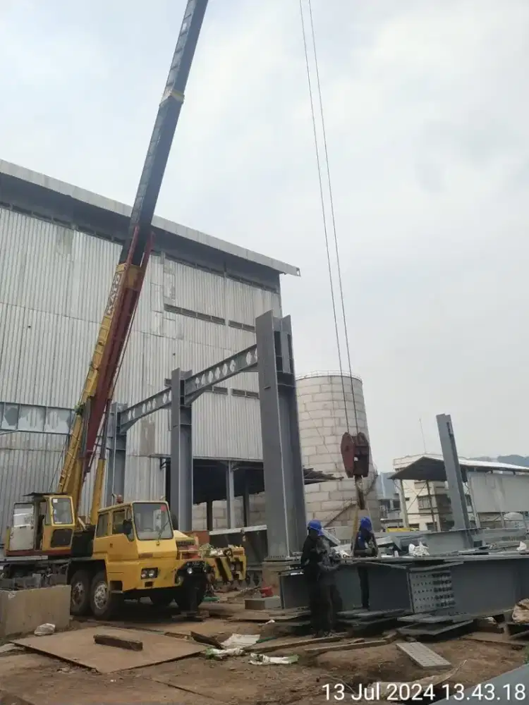 Mobile crane kato capasitas 45 ton