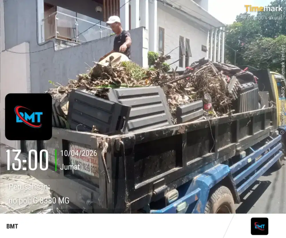 Jasa angkut puing dan sampah