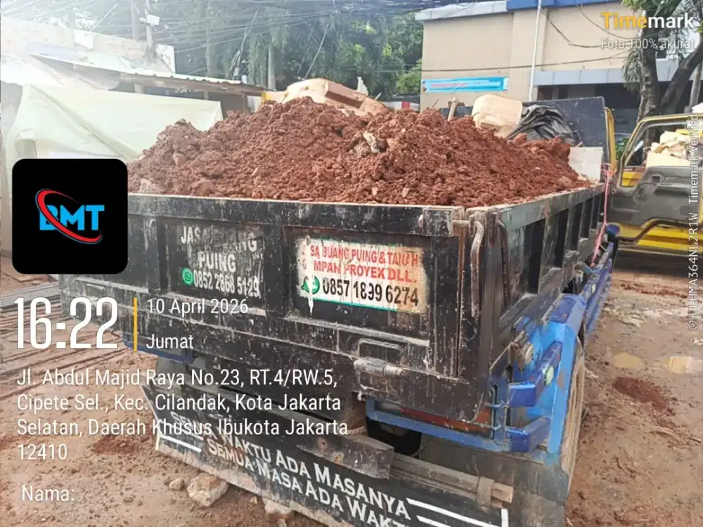 Jasa angkut puing dan pengurugan puing tanah