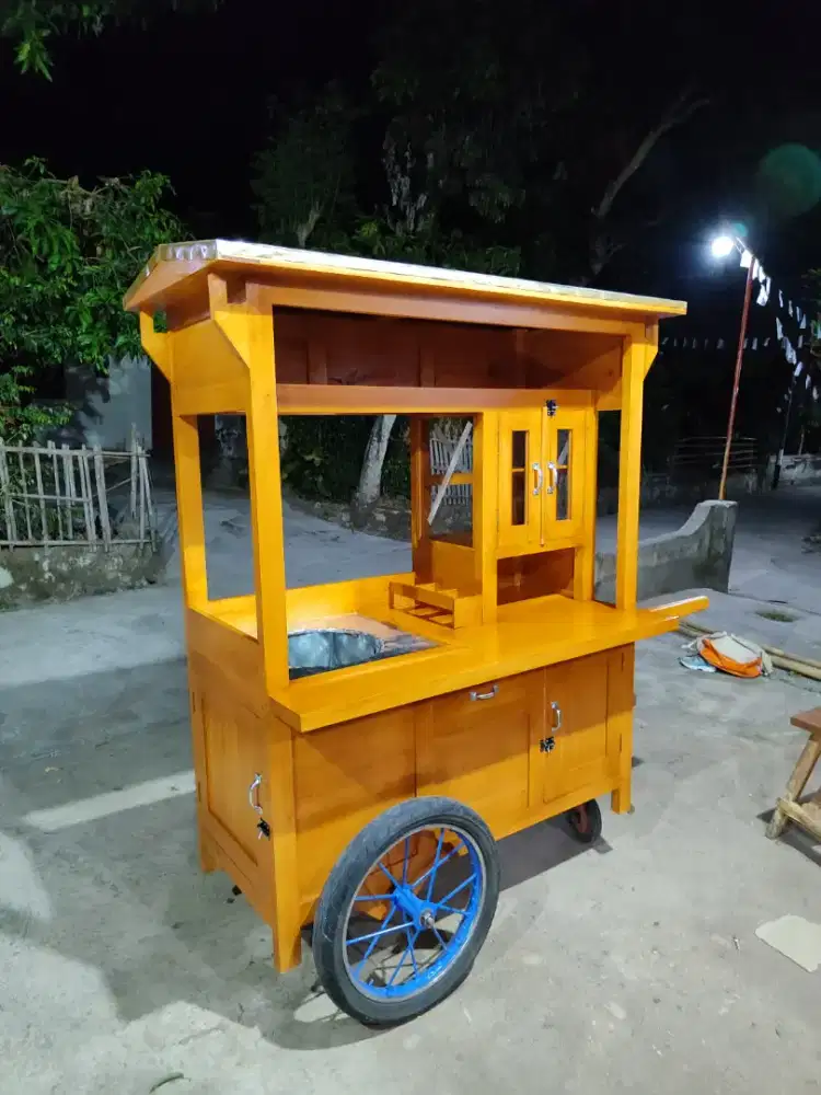 Promo Gerobak Mie Ayam jg Melayani Pesanan Grobak Bakso Bubur Sate dlL