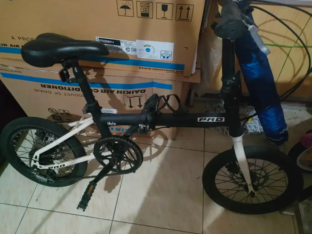 sepeda lipat anak merk pro