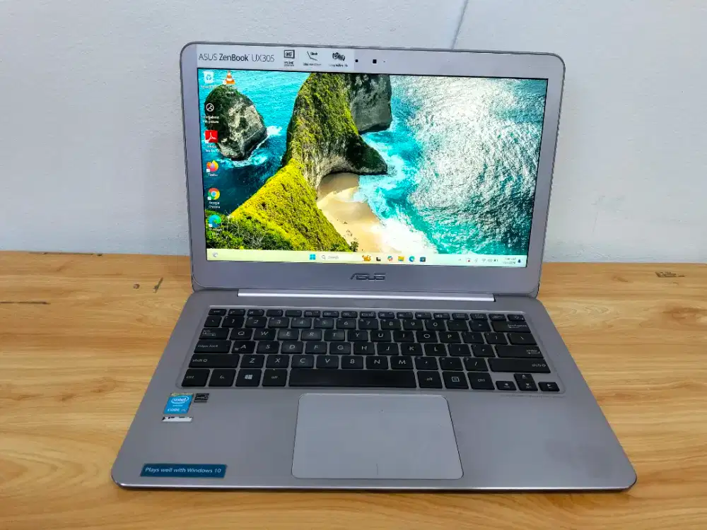 JUAL ASUS ZENBOOK UX305FA CORE M 5Y71|8|128|13|W11|MURAH