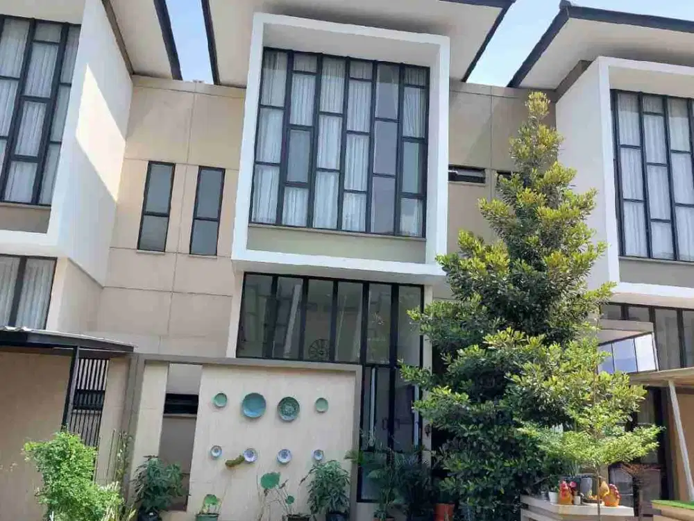 rumah full furnish cluster samayang jakarta garden city