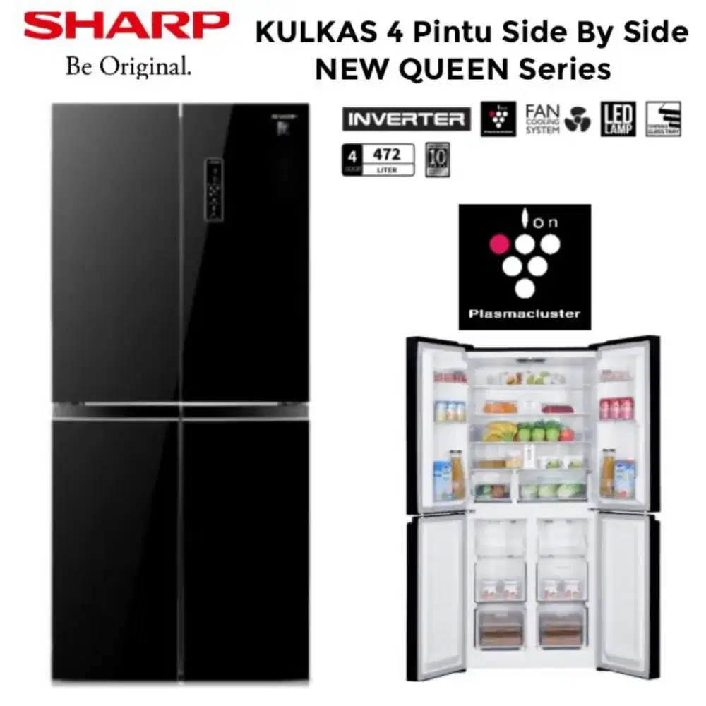 Kulkas SHARP IF51 Black Promo Harga Bagus