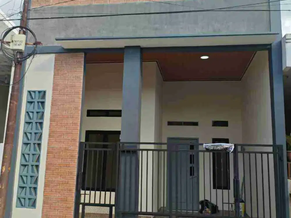 rumah baru renovasi di taman kebalen bekasi