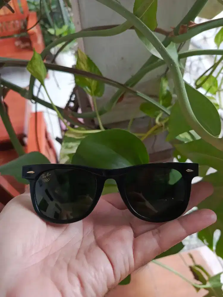 RayBan Wayfarer ATLANTA1996 LIMITED EDITION Original hitam Glosy