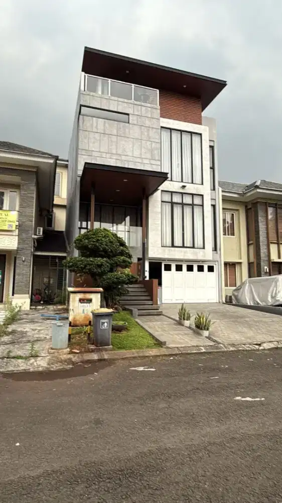 DIJUAL RUMAH MEWAH 3+1 MEZANIN ALAM SUTERA