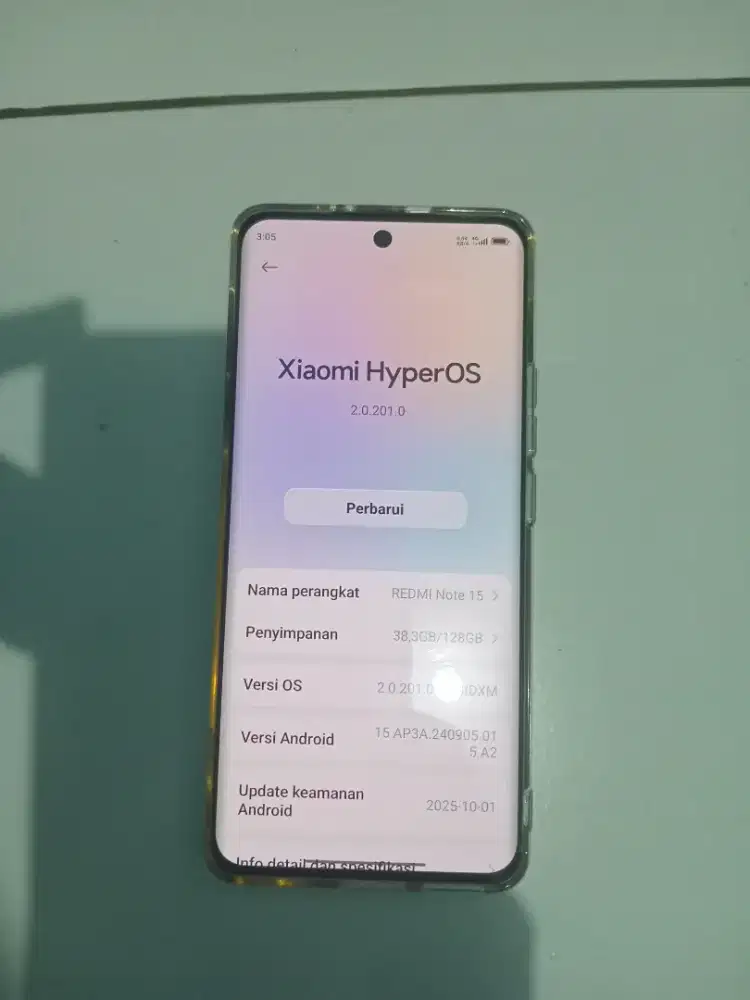 Redmi note 15 8/128 fullset ori muliss