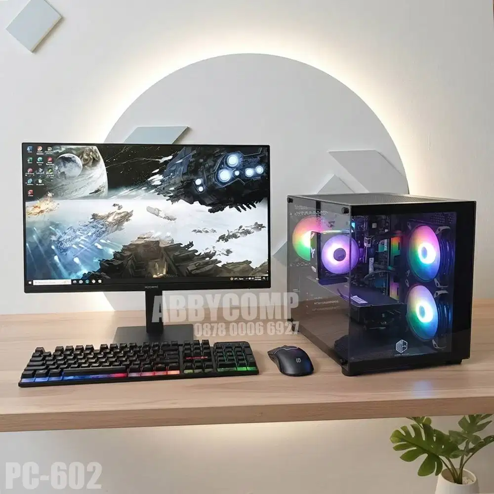 PC Gaming Core i9 10900F siap Game Desain Editing Render
