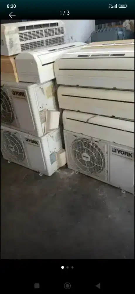 Terima AC bekas dan rusak