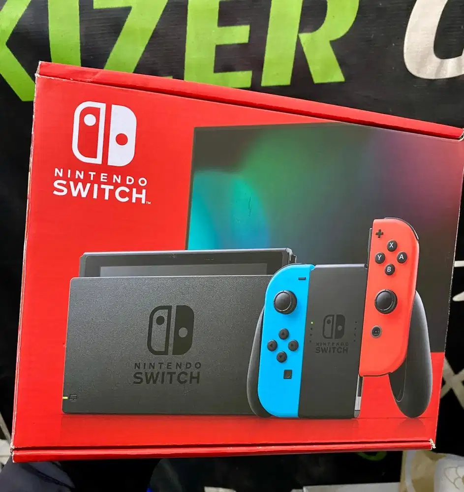 Nintendo Switch V2 128gb Bebas pilih Games