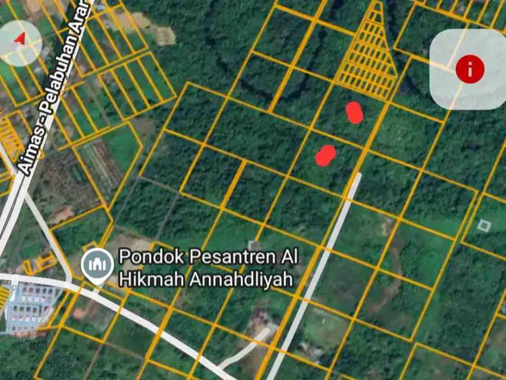 Jual Tanah 2 Hektar di Kab.Sorong Jln.Mariat