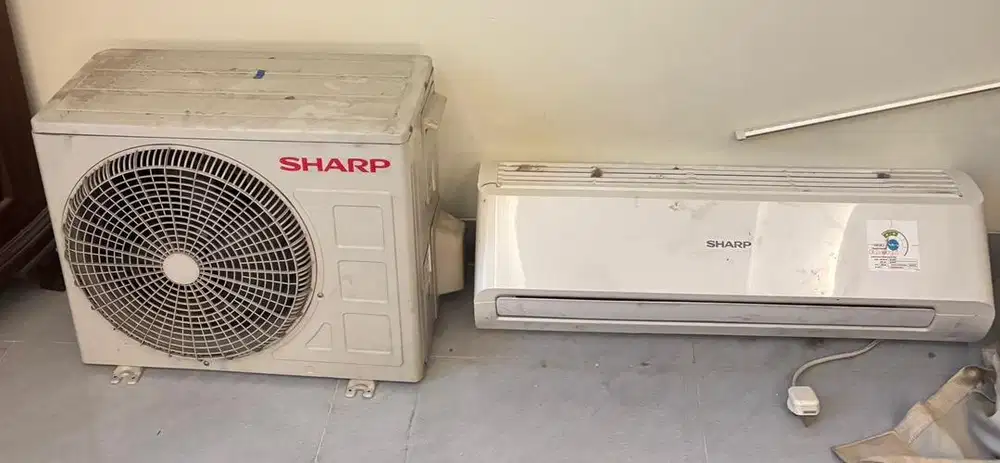 JUAL AC SHARP 1/2 PK LOW WATT