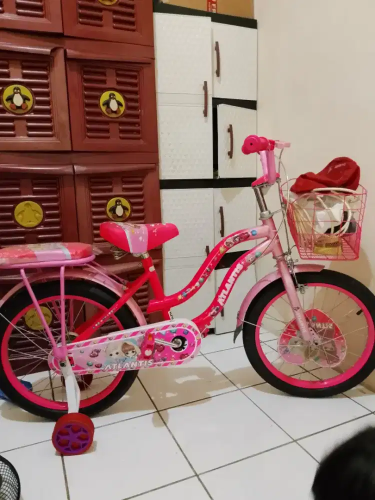 Sepeda Atlantis uk 18 buat usia 7-9 Tahun