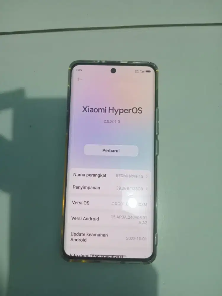 Redmi note 15 8/128 fullset ori mulus