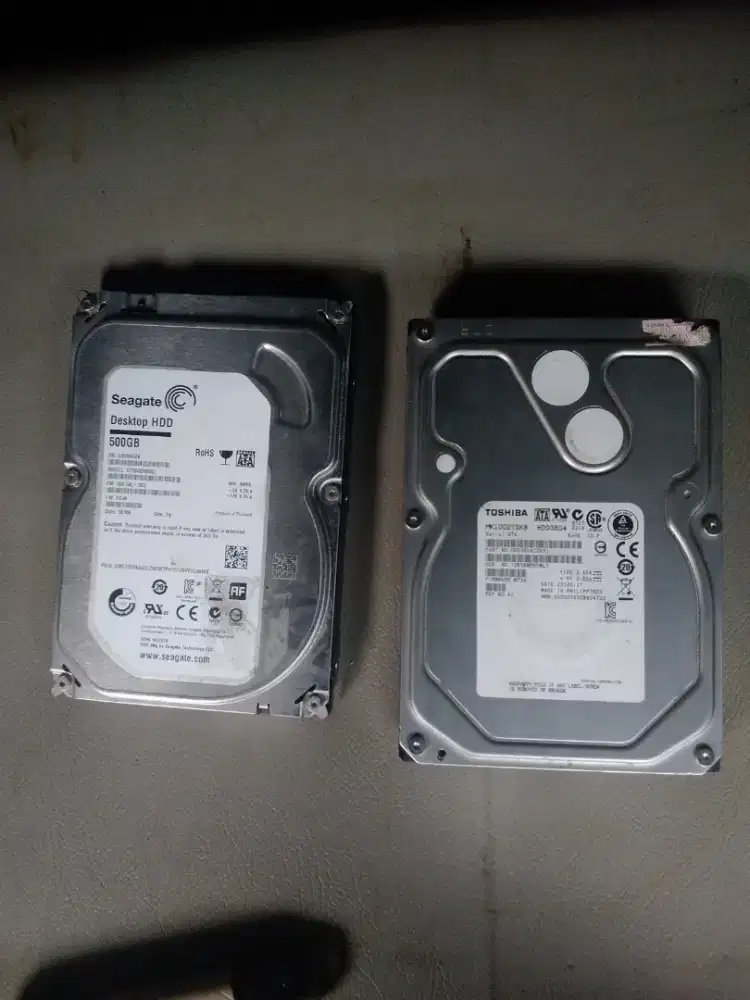 Jual Hardisk seagte dn toshiba