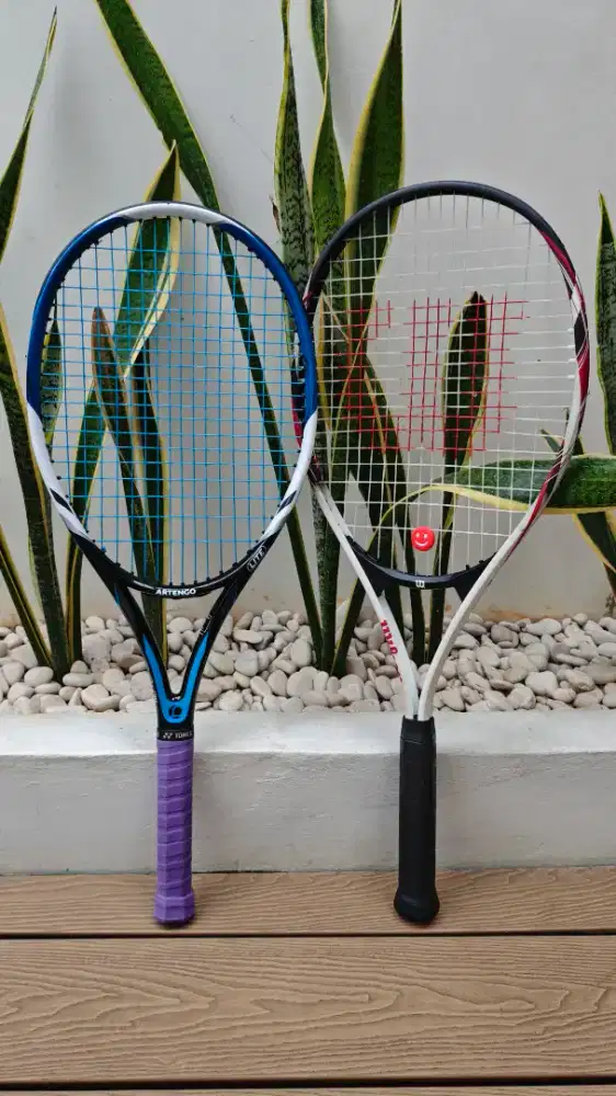 Raket Wilson dan artengo bundle murah