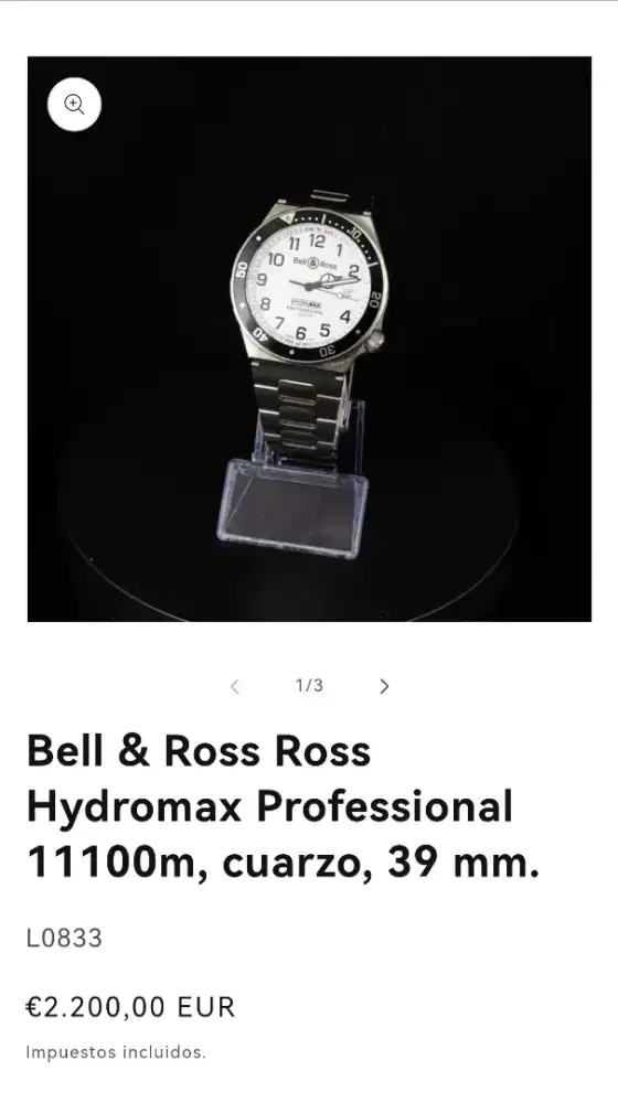 Bell n ross original langka