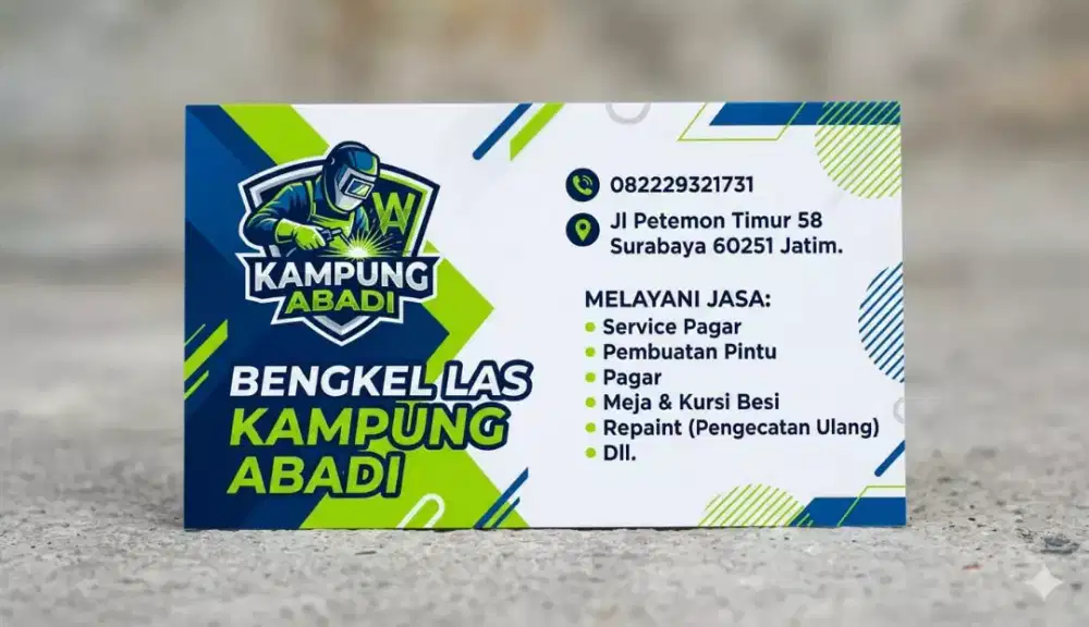 Bengkel las kampung abadi