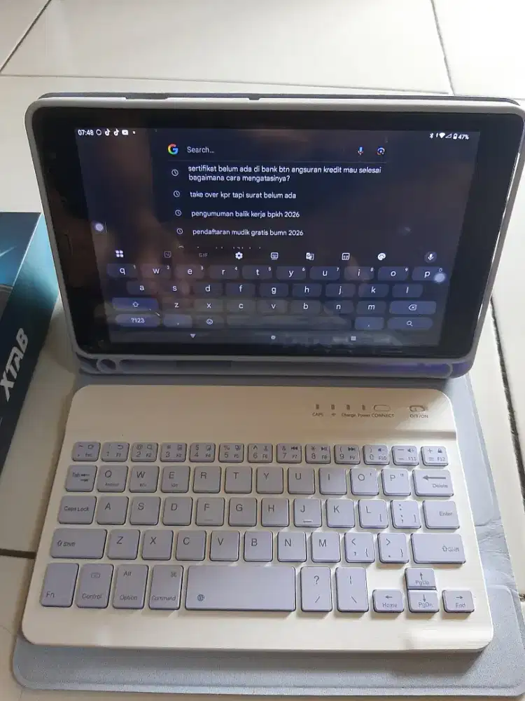 Advan xtab 8 inch lengkap black 4/64