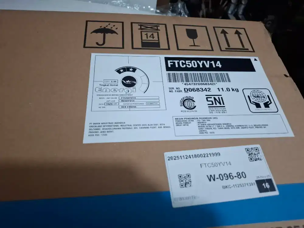 Indoor ac split 2pk Daikin