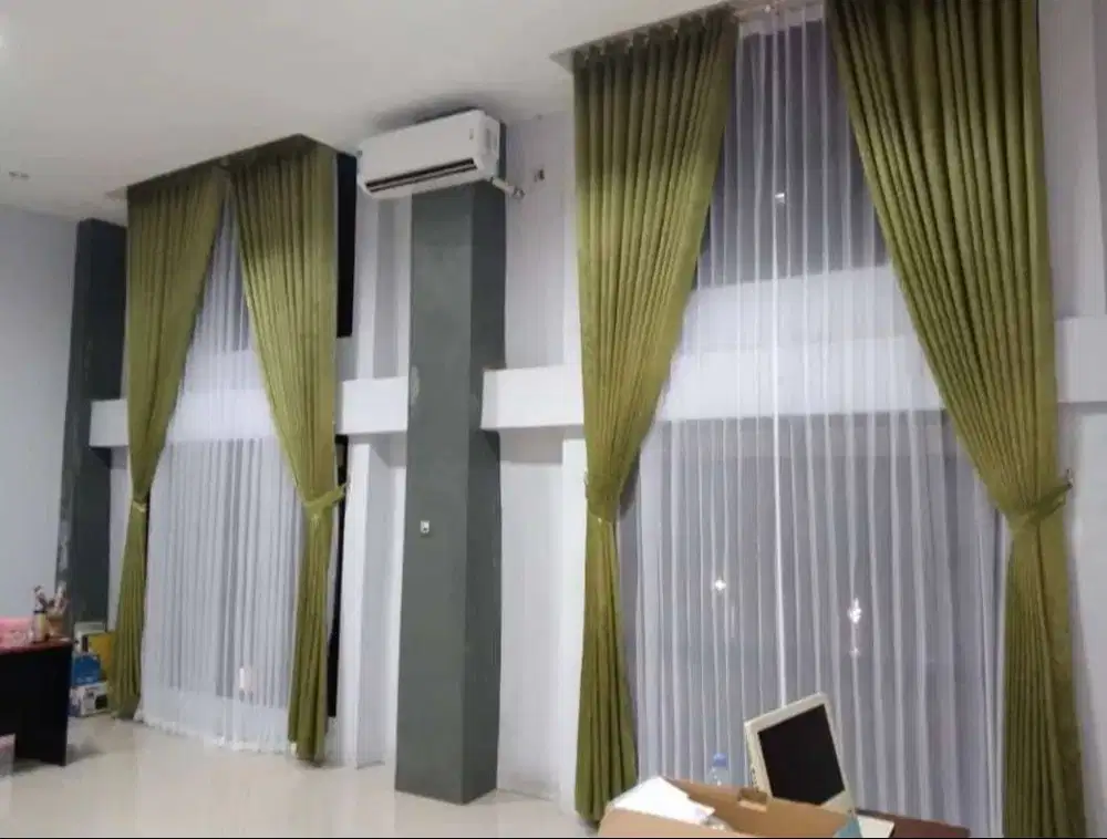 Beli Tirai Gorden Jendela Gordyn Mewah Hordeng Model Terbaru Murah