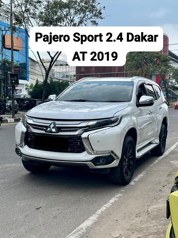Pajero Sport 2.4 Dakar 4x2 Solar AT 2019 (Km 83 ribuan )