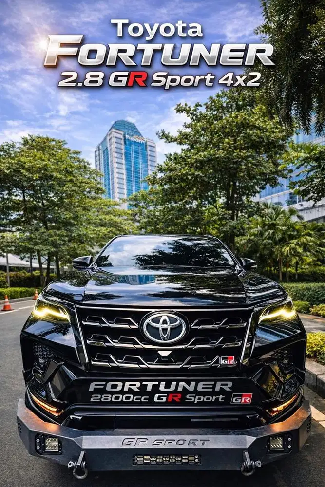 [Low KM] All New Toyota Fortuner 2.8 GR Sport AT KM 32 Ribu