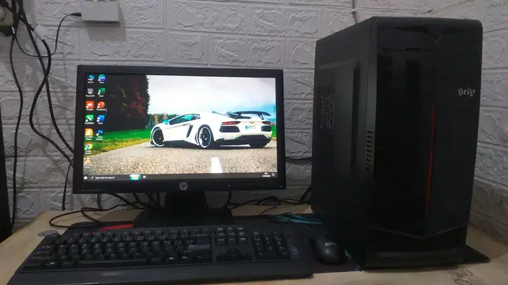 Komputer Lengkap Cocok Office Sekolah WFH Siap Pakai