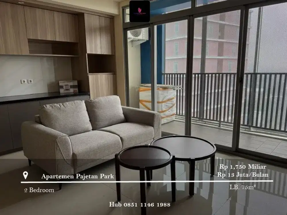 Dijual dan Disewakan Apartement Pajetan Park Mid Floor 2BR Full Furnished