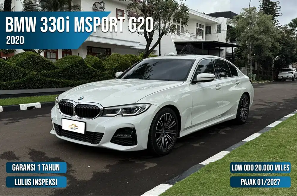 FOR SALE — LOW KM ALERT!   2020 BMW 330i M Sport G20