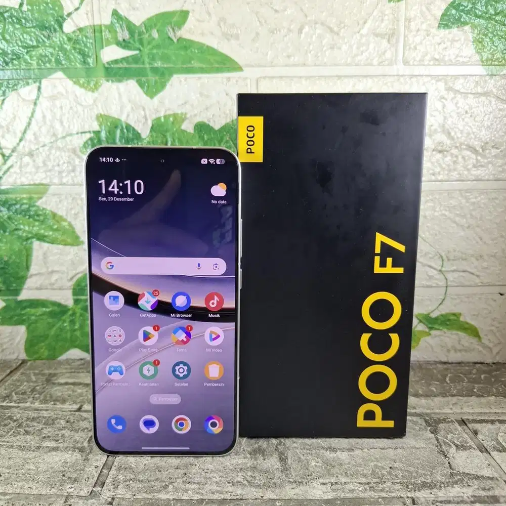 Xiaomi poco F7 5g ram 12/512 Lengkap mulus