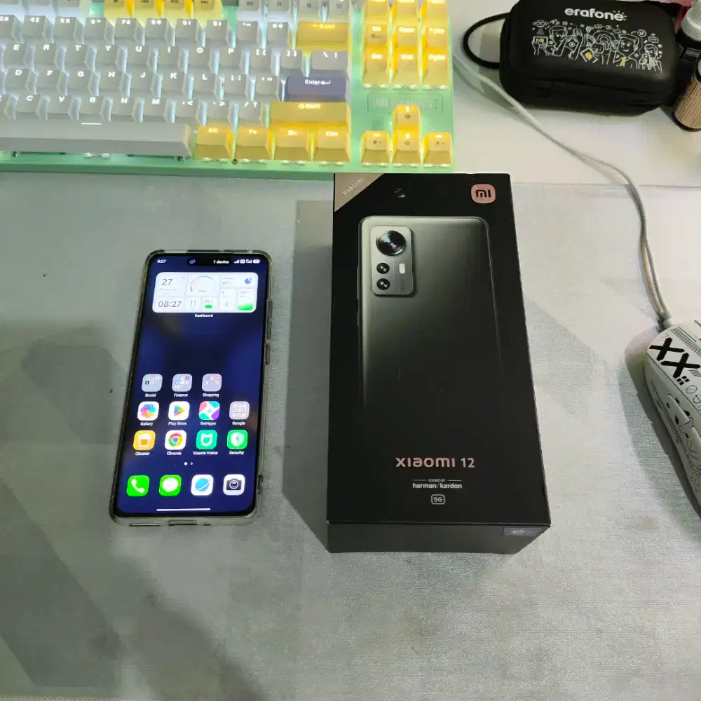 Xiaomi 12 Purple 8/256GB Snapdragon 8 Gen 1 Resmi