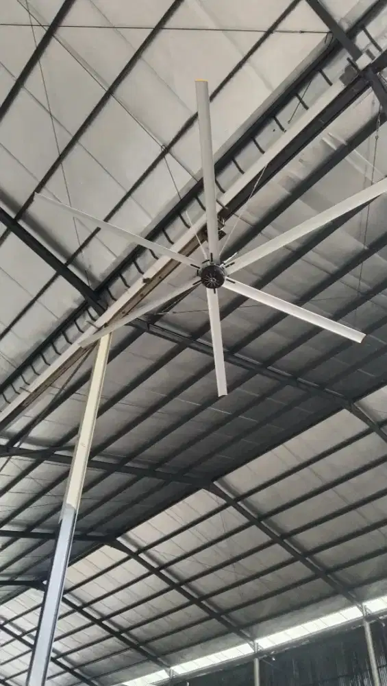 Jasa pemasangan Kipas angin industrial ceiling FAN HVLS cilengsi bogor