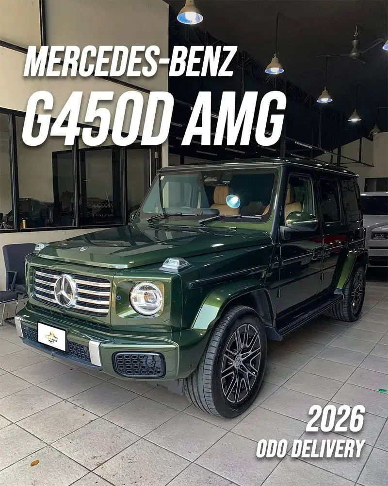 Mercedes-Benz G450d AMG 2016  Olive Green Metallic (Elegant & Rare Col