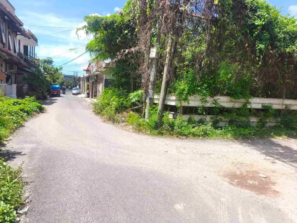 dijual tanah 510m²/5,10 are IDR 700 juex per are Kawasan bypass & McDonald's jimbaran Badung Bali