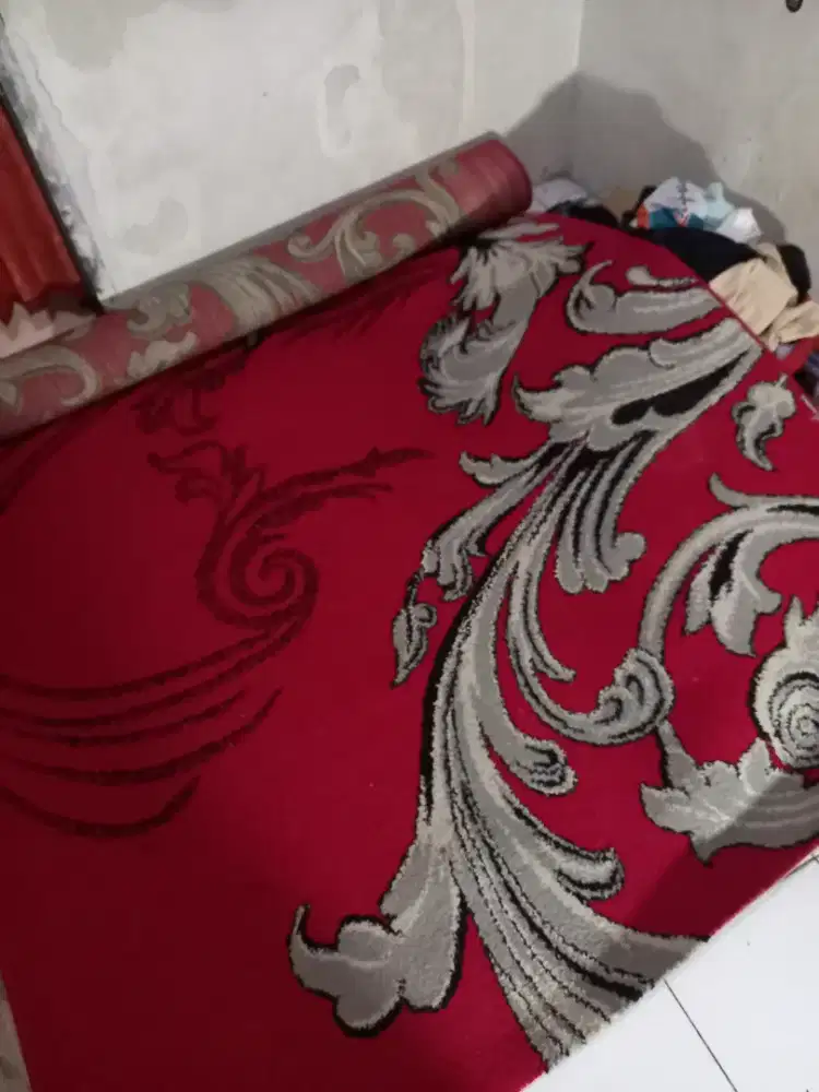 Karpet tebal masih bagus untuk ruangan dan acara