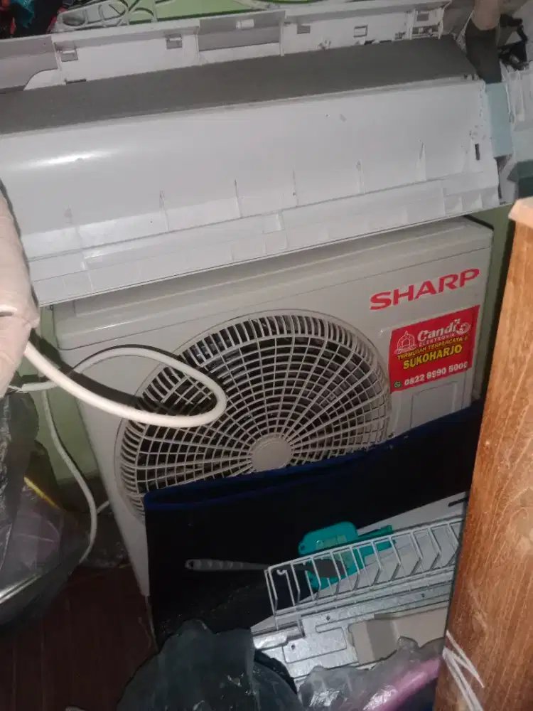jual ac sharp 1/2 pk second kondisi mo kendala dingin merata