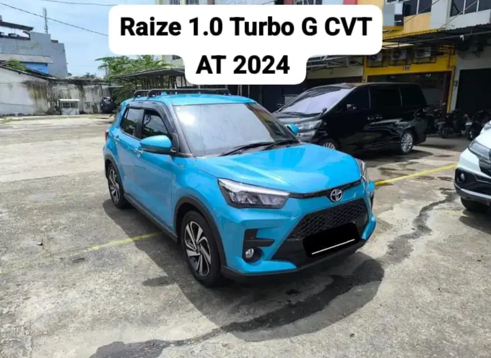 Raize 1.0 Turbo G Bensin CVT AT 2024 , (Km 25 ribuan)
