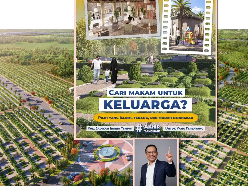 MAKAM MUSLIM MODERN TERBESAR DI BARAT JAKARTA