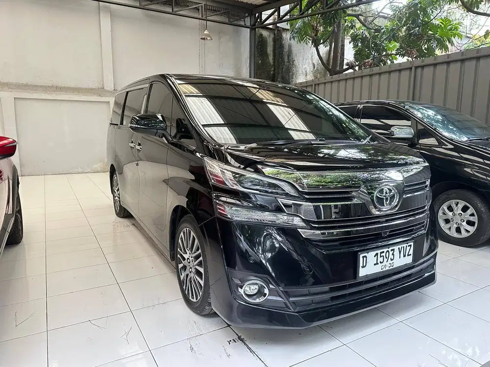 KM 54.000 MATIC TOYOTA VELLFIRE 2.5 G AT 2017