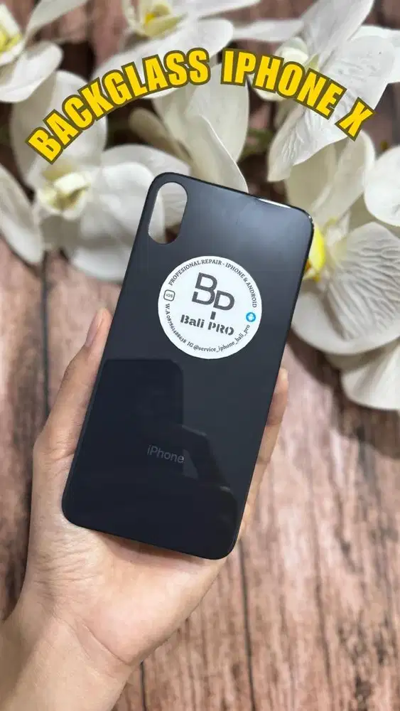 Backglass iPhone X / XR / XS / XS MAX (11/4/26)