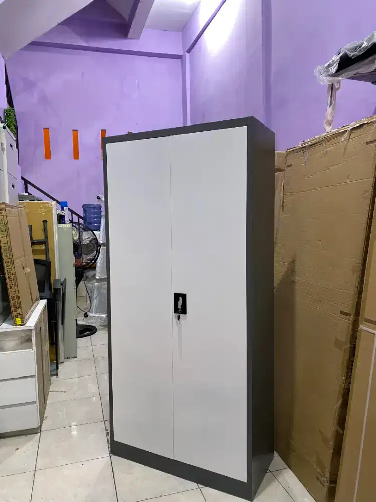 OBRAL LEMARI PLAT BESI IMPORT FULL TERTUTUP